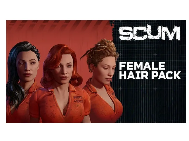 Secret Mode Secret Mode 87139 SCUM Female Hair Pack downloadable game — product photo