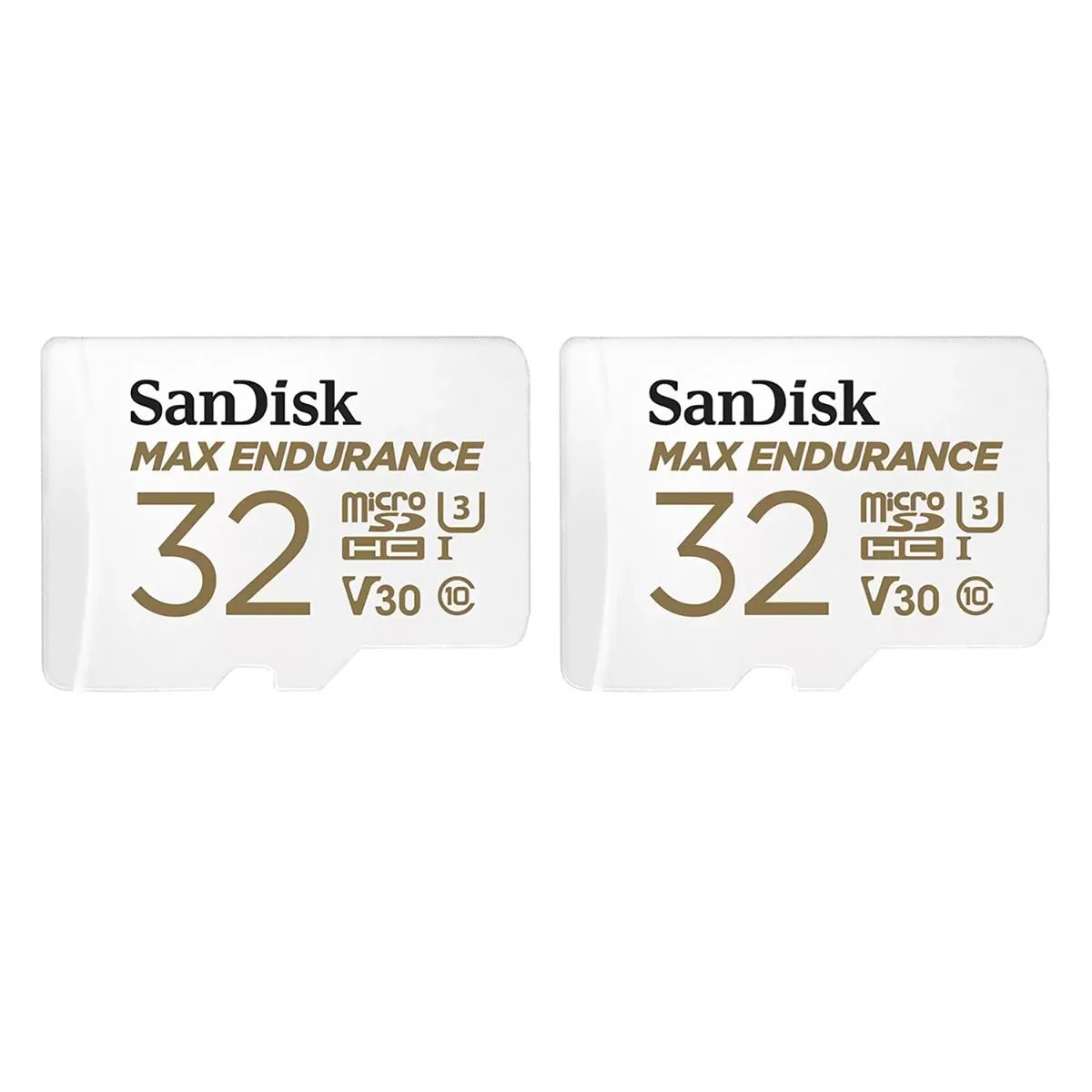 SanDisk SanDisk MAX ENDURANCE 32GB microSDHC memory card with adapter — product photo