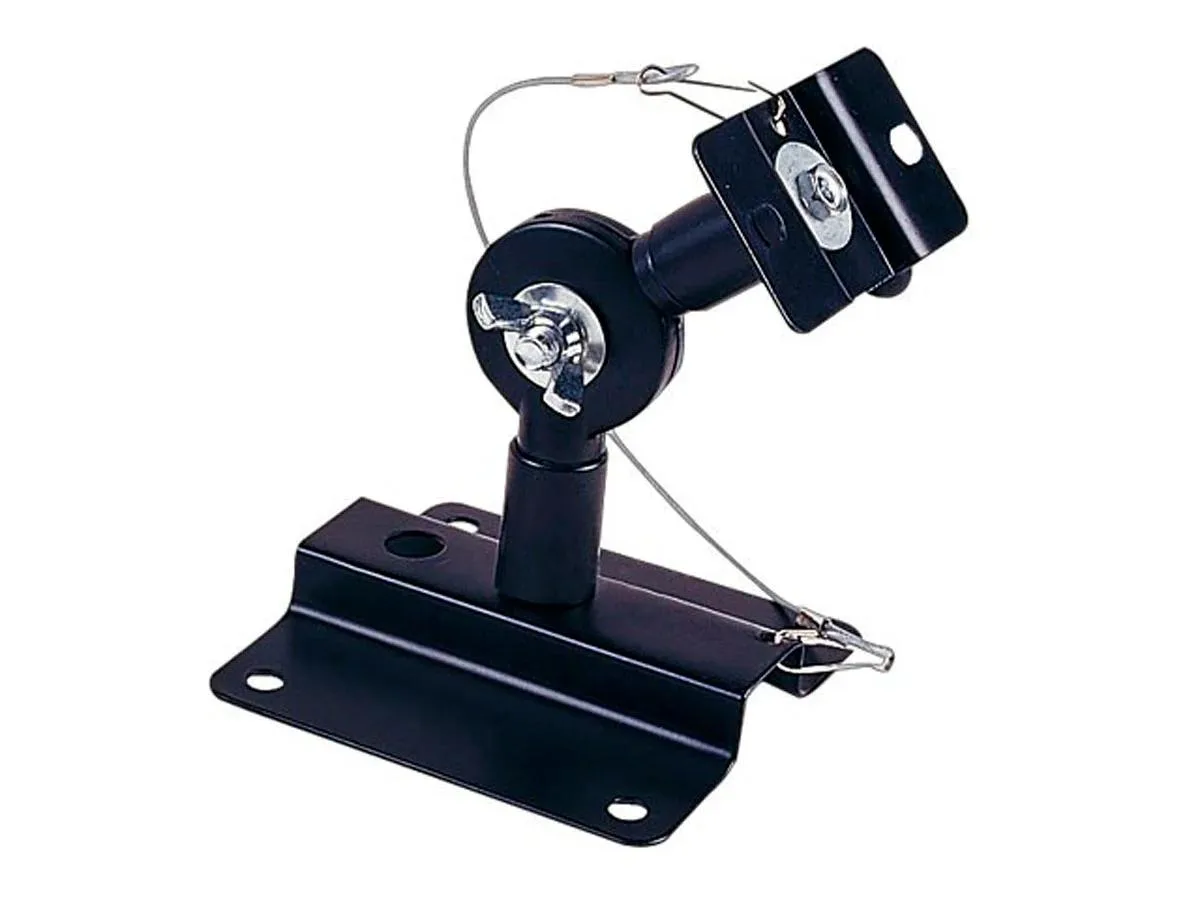Monoprice Inc. Monoprice 106839 Adjustable Speaker Wall Mount Brackets Pair 33 lb Black — product photo