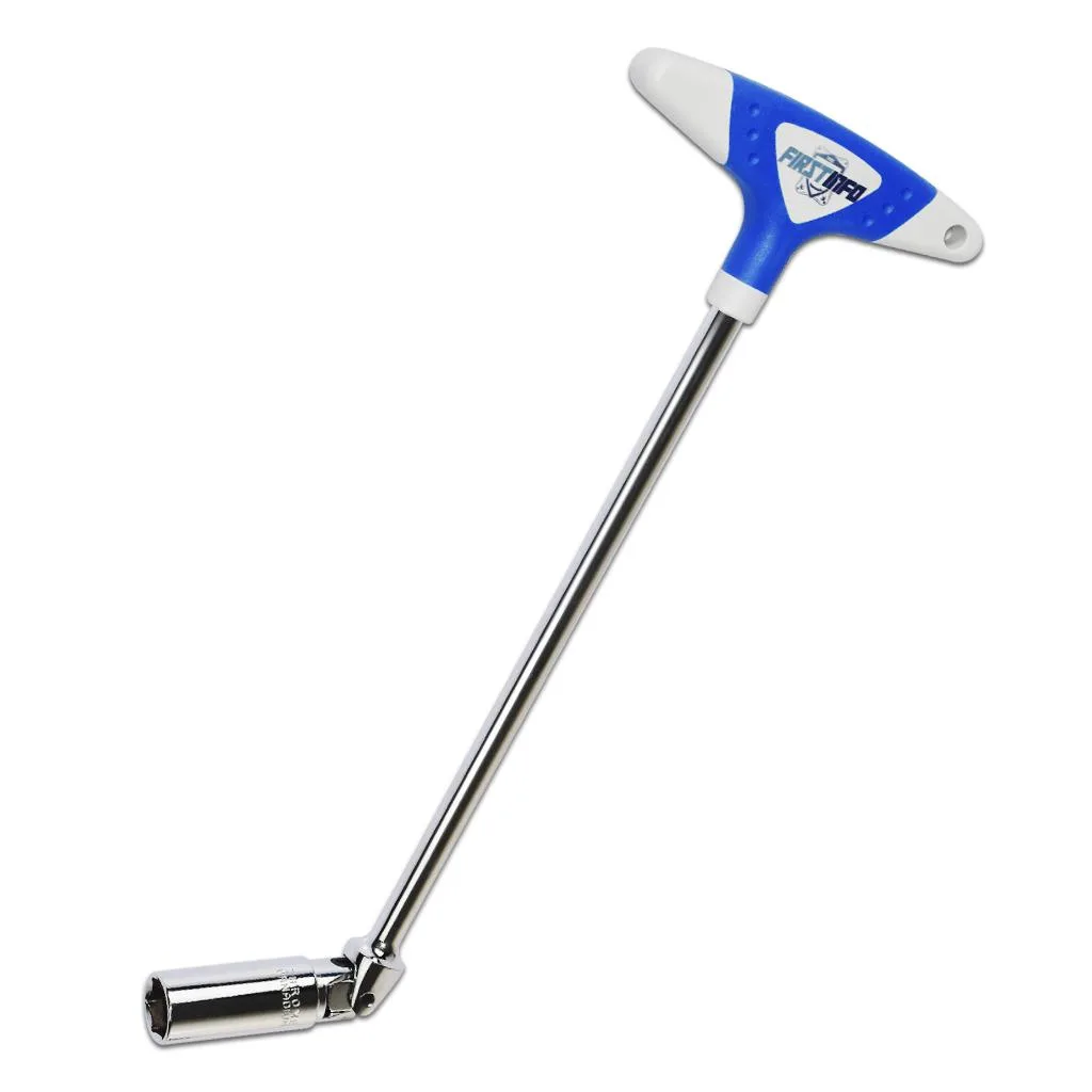 FIT TOOLS FIT TOOLS 3/8" Dr. 16mm Magnetic Universal Spark Plug Wrench With T Handle — product photo