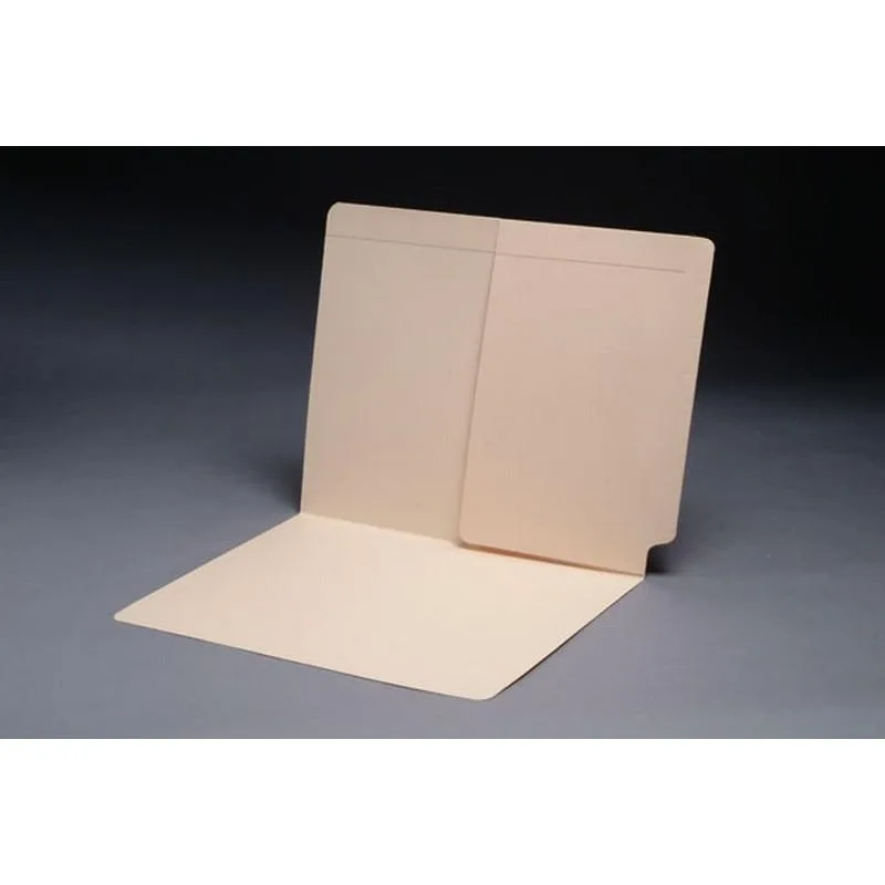 BSP FIling BSP FIling 11pt Manila File Folder Full Cut End Tab 1/2 Pocket Letter Size Box of 50 — product photo
