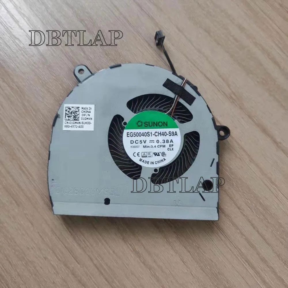DBTLAP DBTLAP For Dell EG50040S1-CH40-S9A 01GM4N DC28000MSSL 4-Wire Blower Fan laptop cooling pad — product photo