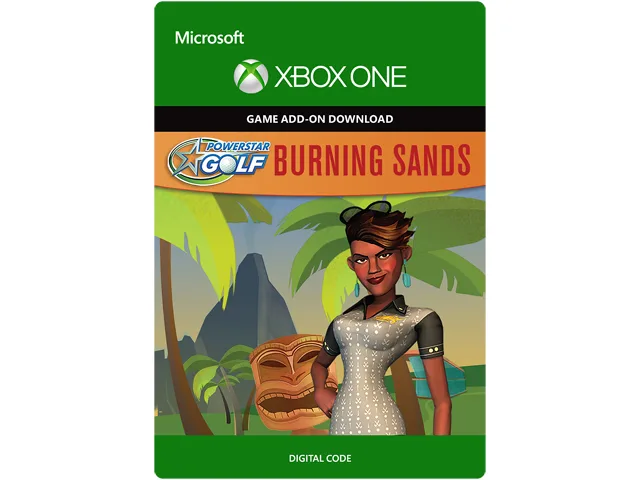 Microsoft Microsoft 7CN-00017 Powerstar Golf: Burning Sands Game Pack downloadable game — product photo