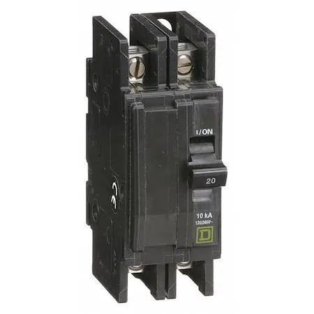 SQUARE D SQUARE D QOU220 Miniature Circuit Breaker 20A 2 Pole 120/240V AC — product photo
