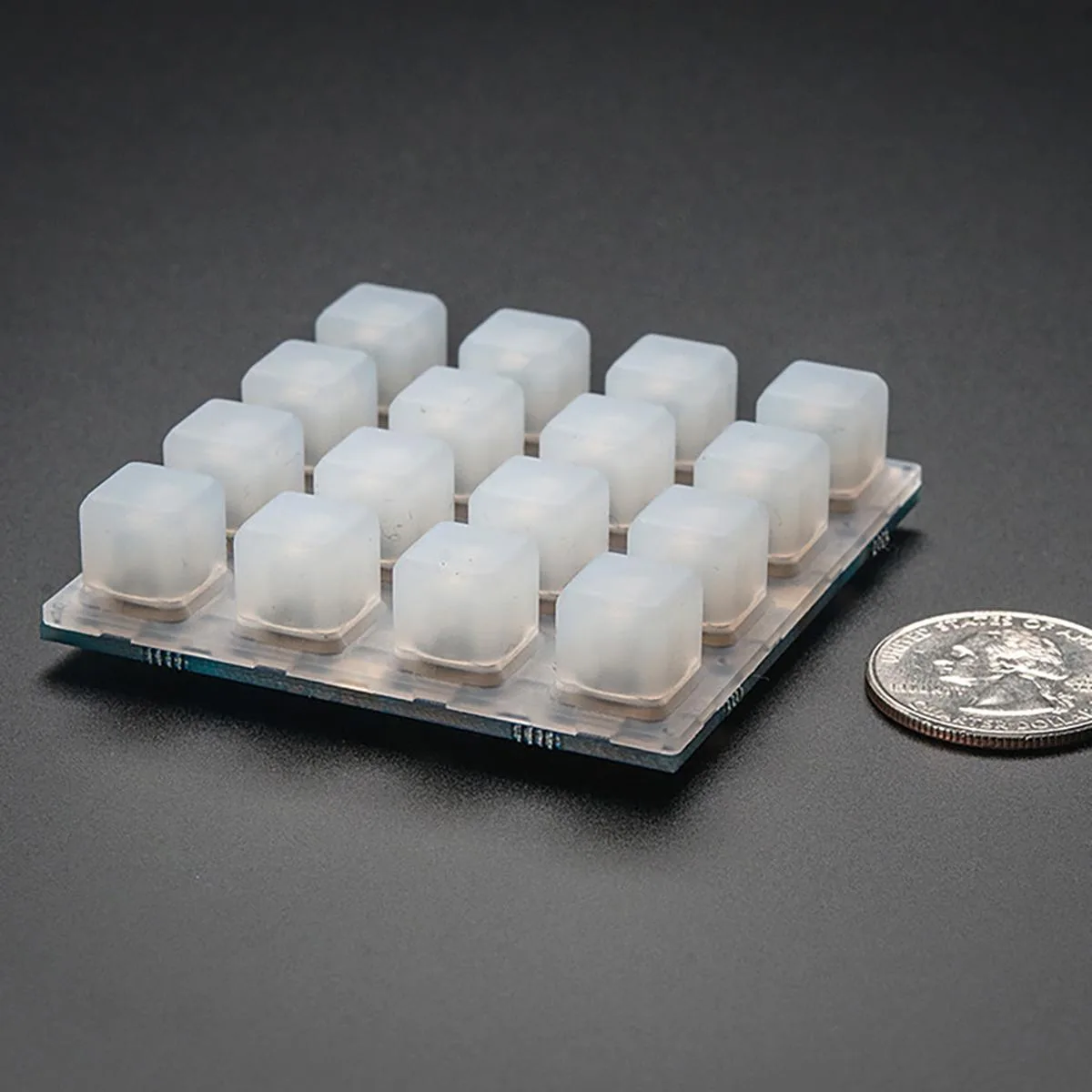 Adafruit Adafruit Trellis Monochrome Driver PCB for 4x4 Keypad &amp; 3mm LEDs engineering development tool — product photo