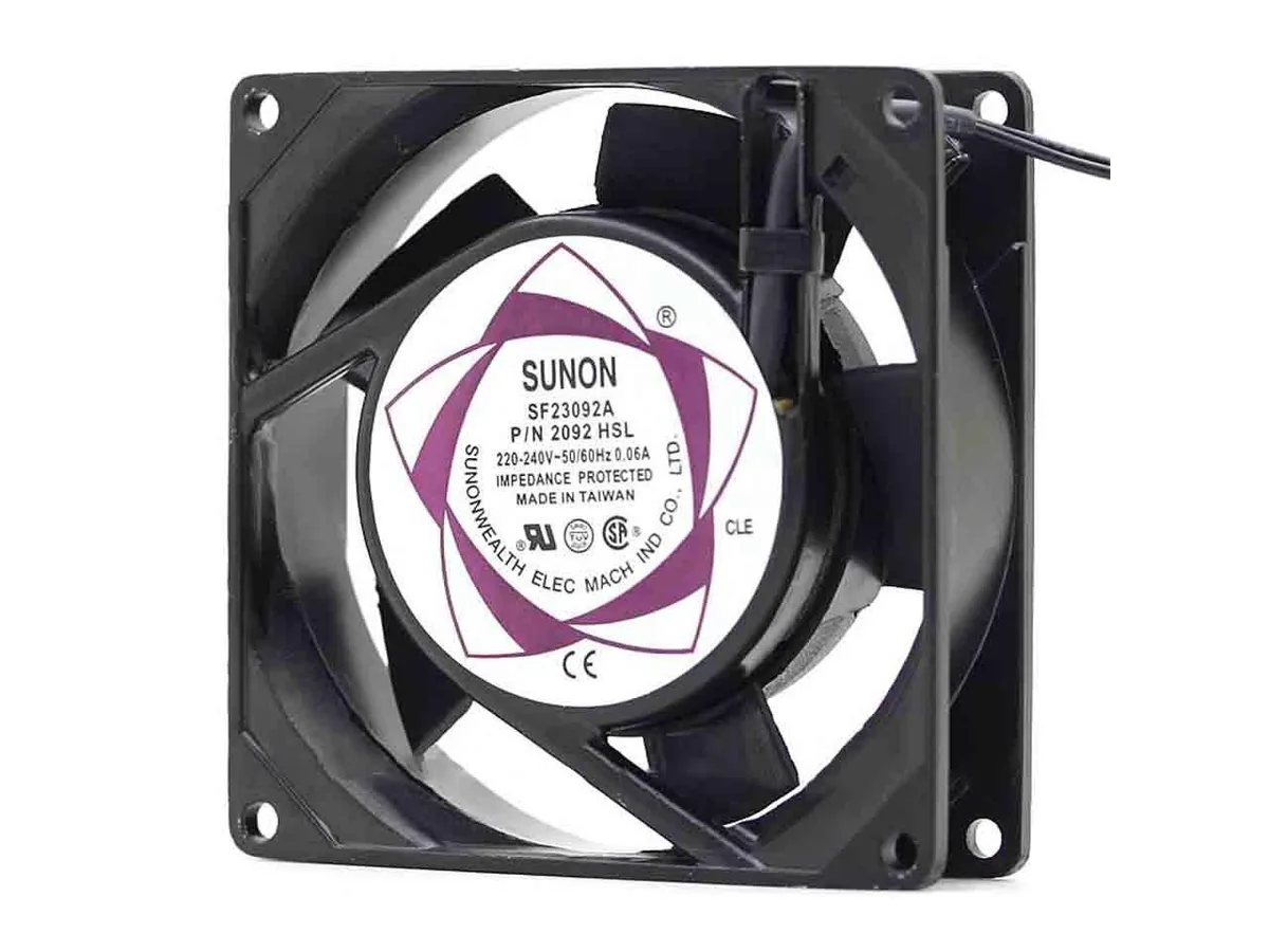 Fans Fans SF23092A 2092HSL 9225 220V 92mm AC case fan 13W 36CFM 37Db — product photo
