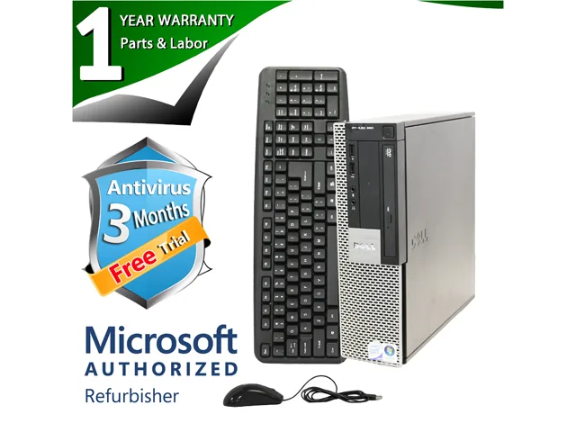 DELL DELL OptiPlex 960 15VFDEDT0061 Core 2 Duo E8400 3.0 GHz 4GB DDR2 1TB SATA 7200 RPM Windows 7 Pro 64-bit — product photo