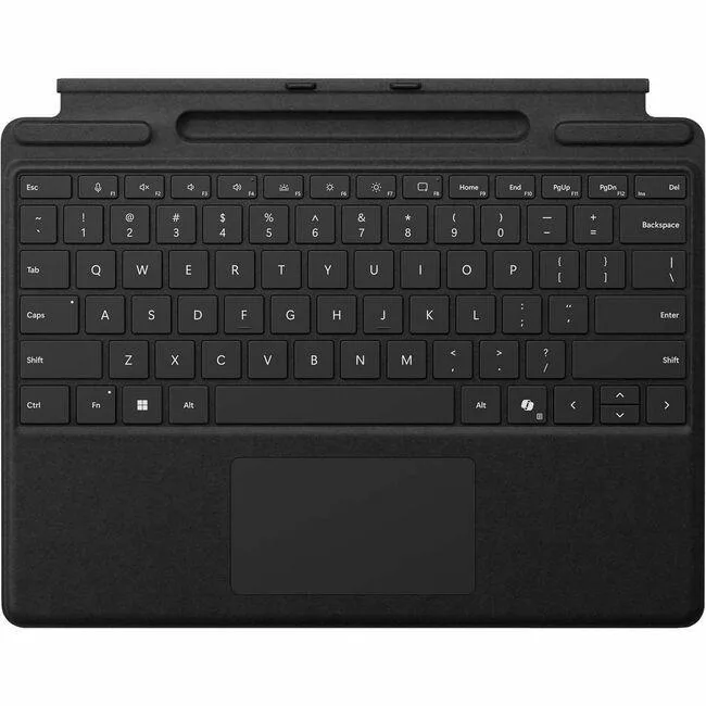 Microsoft Microsoft Surface Pro Keyboard Cover Black Alcantara 8.9" x 11.4" x .2 — product photo