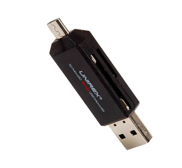 Unirex Corporation Unirex Corporation MSC001S 5-in-1 Type C 3.0 USB Card Reader — product photo