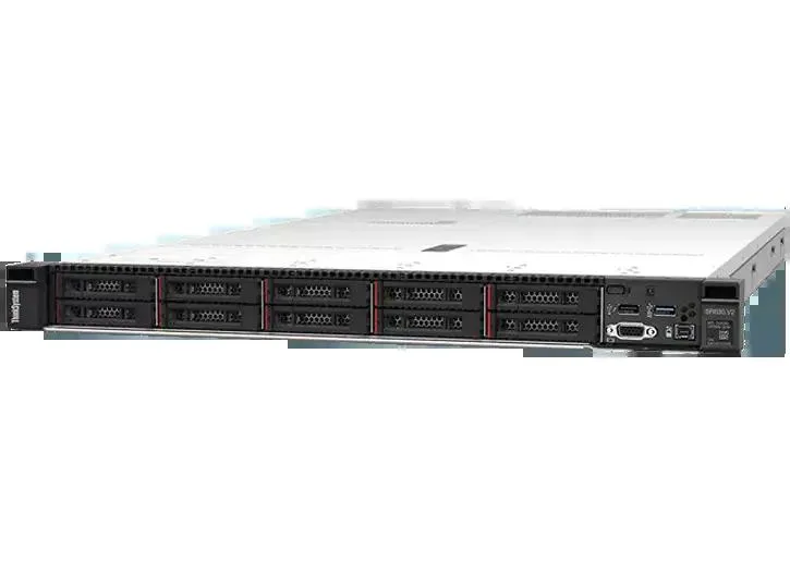 Lenovo Lenovo ThinkSystem SR630 V2 1U server rack Xeon Silver 4314 2.4 GHz 32 GB no HDD 7Z71A04WNA — product photo