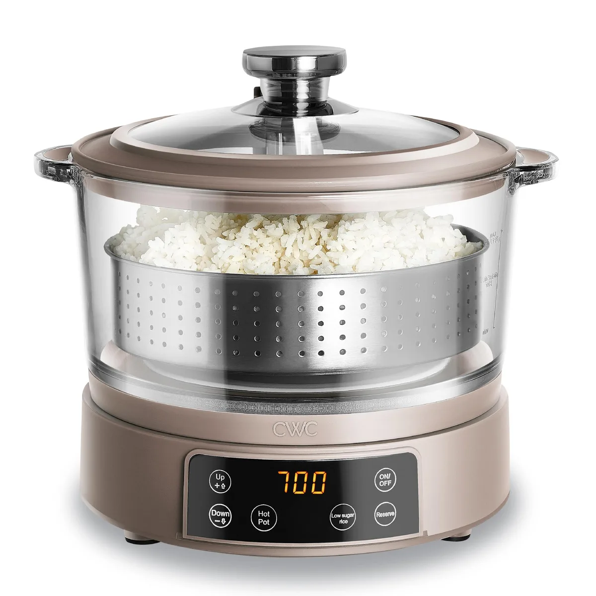  COOK WITH COLOR WGRC1 3 Litre 700 W 110 V Goat/Mink rice cooker — product photo