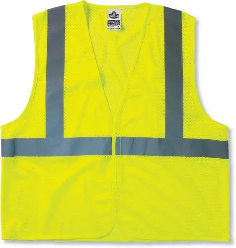 Ergodyne Ergodyne 20979 8205HL Lime Class 2 Super Econo Vest accessory — product photo