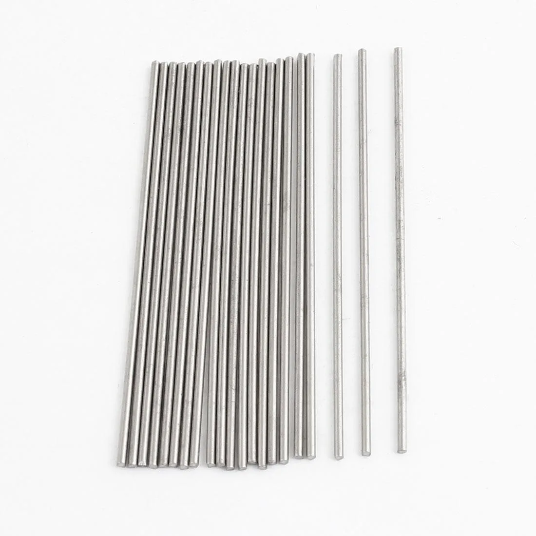 Unique-Bargains Unique-Bargains 20Pcs Stainless Steel 50x1mm Transmission Round Rod — product photo