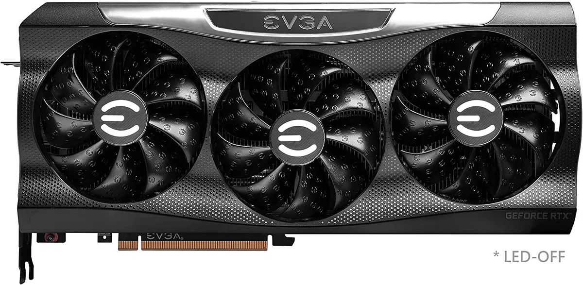 EVGA EVGA GeForce RTX 3080 Ti FTW3 Ultra 12GB graphics card — product photo