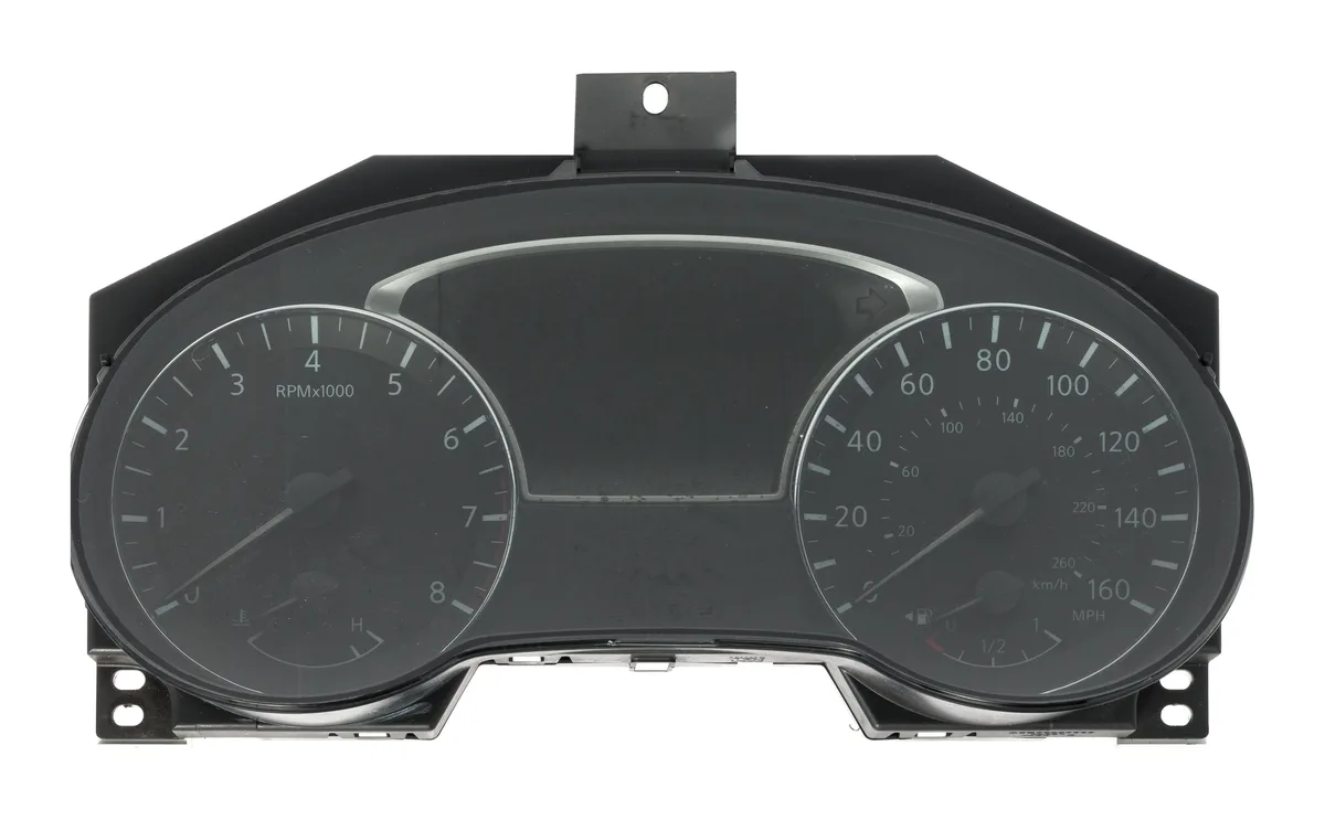 1 Factory Radio 1 Factory Radio 248109HS8B Speedometer Gauge Cluster 2016-2017 Nissan Altima — product photo