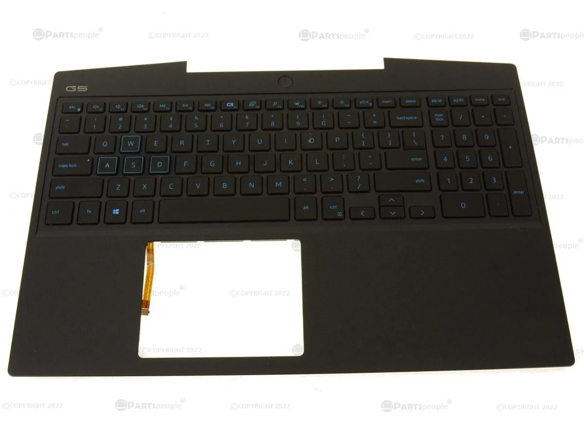 DELL DELL G Series G5 5500 Palmrest Backlit Keyboard 3-Cell GTX 1650 Ti 59XHJ — product photo