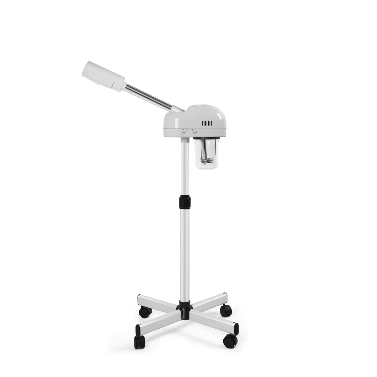 AceFox Professional Facial Steamer 850W 360° Nozzle 38-47.83" Height White — product photo