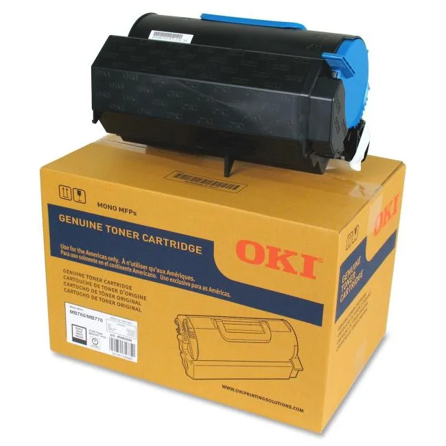 Oki Data Oki Data 45460509 toner cartridge black 25000 pages MB760 MB770 — product photo