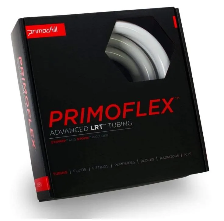 PrimoChill PrimoChill PrimoFlex Advanced LRT Tubing 3/8in ID 5/8in OD 10ft Elegant White — product photo