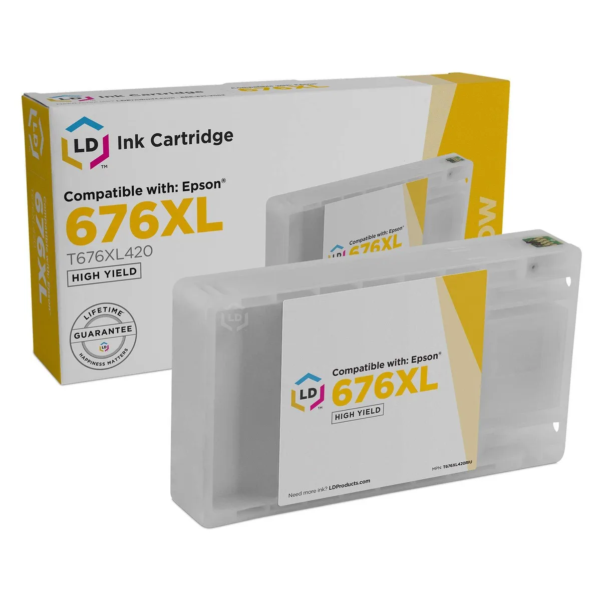 LD Products LD Products T676XL420 676XL Yellow High Yield Ink Cartridge — product photo