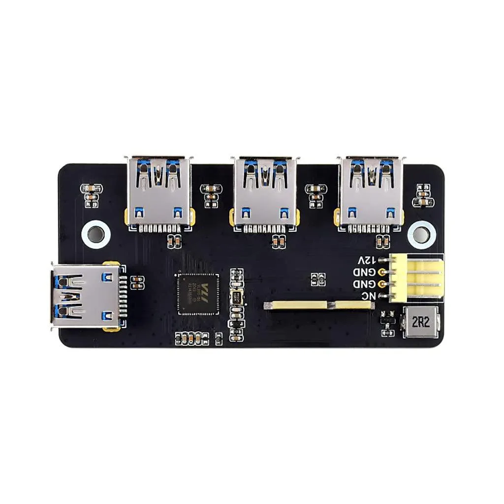 LORDWORLD LORDWORLD PCIe to USB 3.2 Gen1 Adapter for CM4 IO Board 4 Ports VL805 — product photo