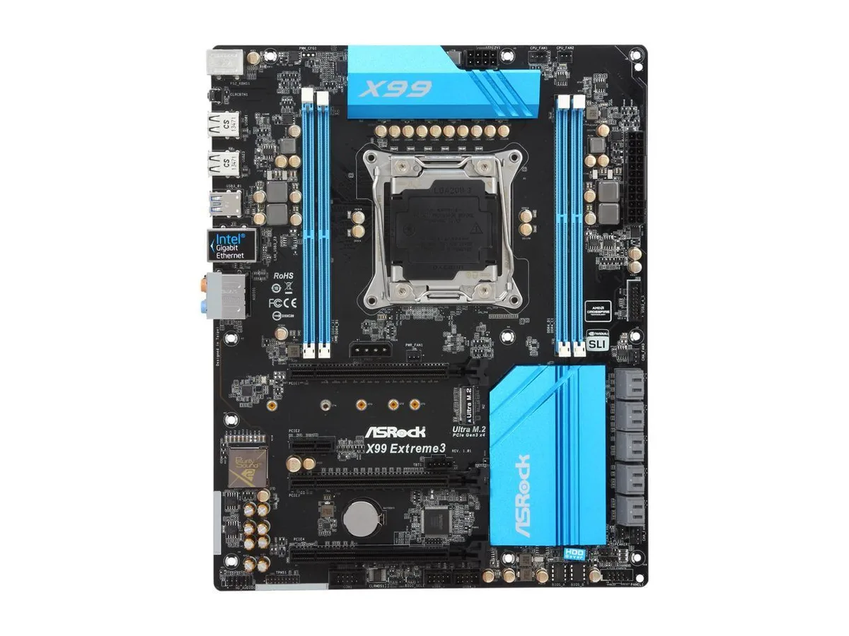 ASRock ASRock X99 Extreme3 LGA 2011-v3 Intel motherboard — product photo