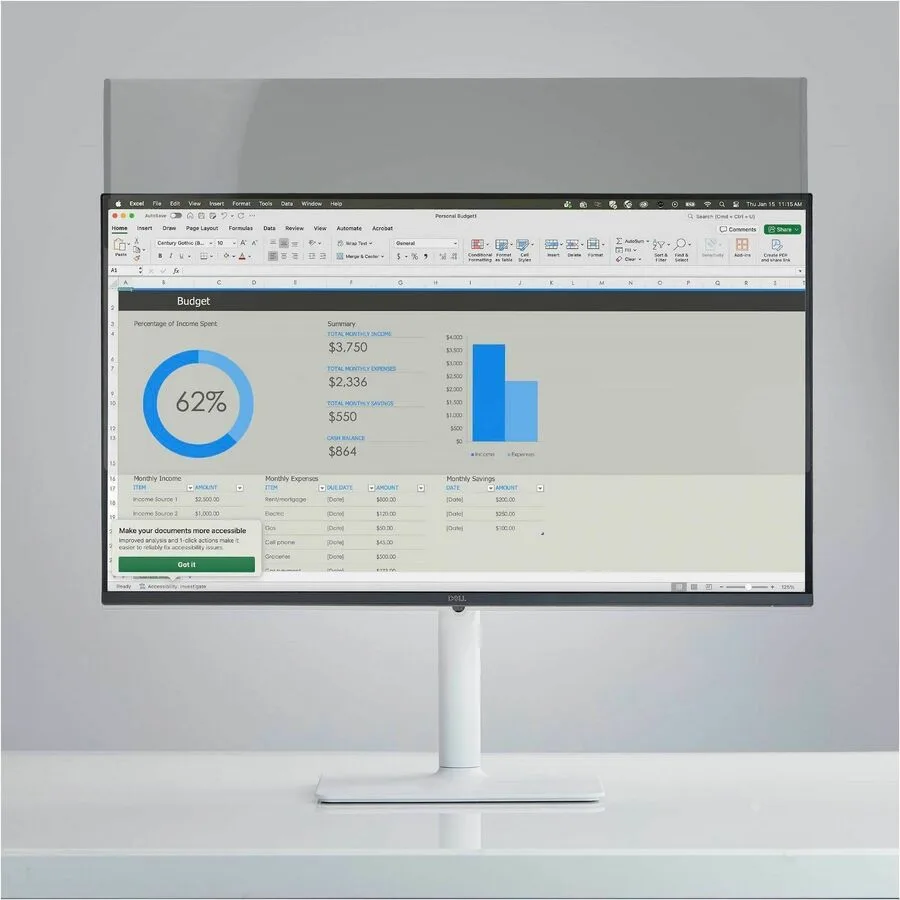 STARTECH STARTECH 32M69-PRIVACY-SCREEN 32" 16:9 magnetic privacy screen monitor accessory — product photo