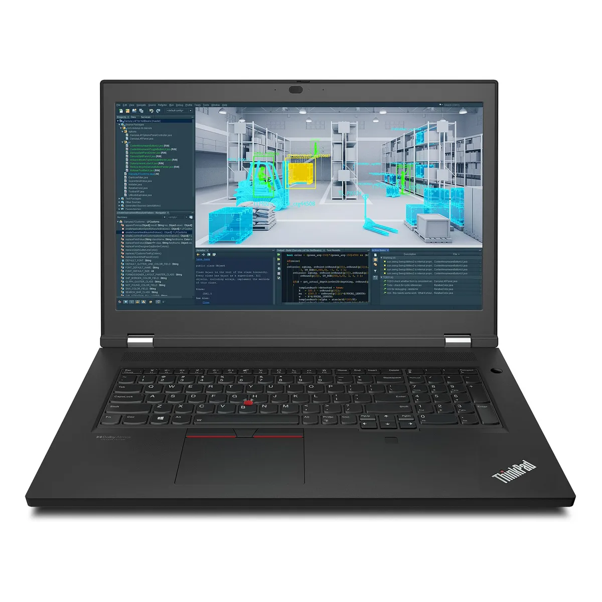 Lenovo Lenovo ThinkPad P17 Gen 2 i7-11800H RTX A2000 16GB 512GB laptop — product photo