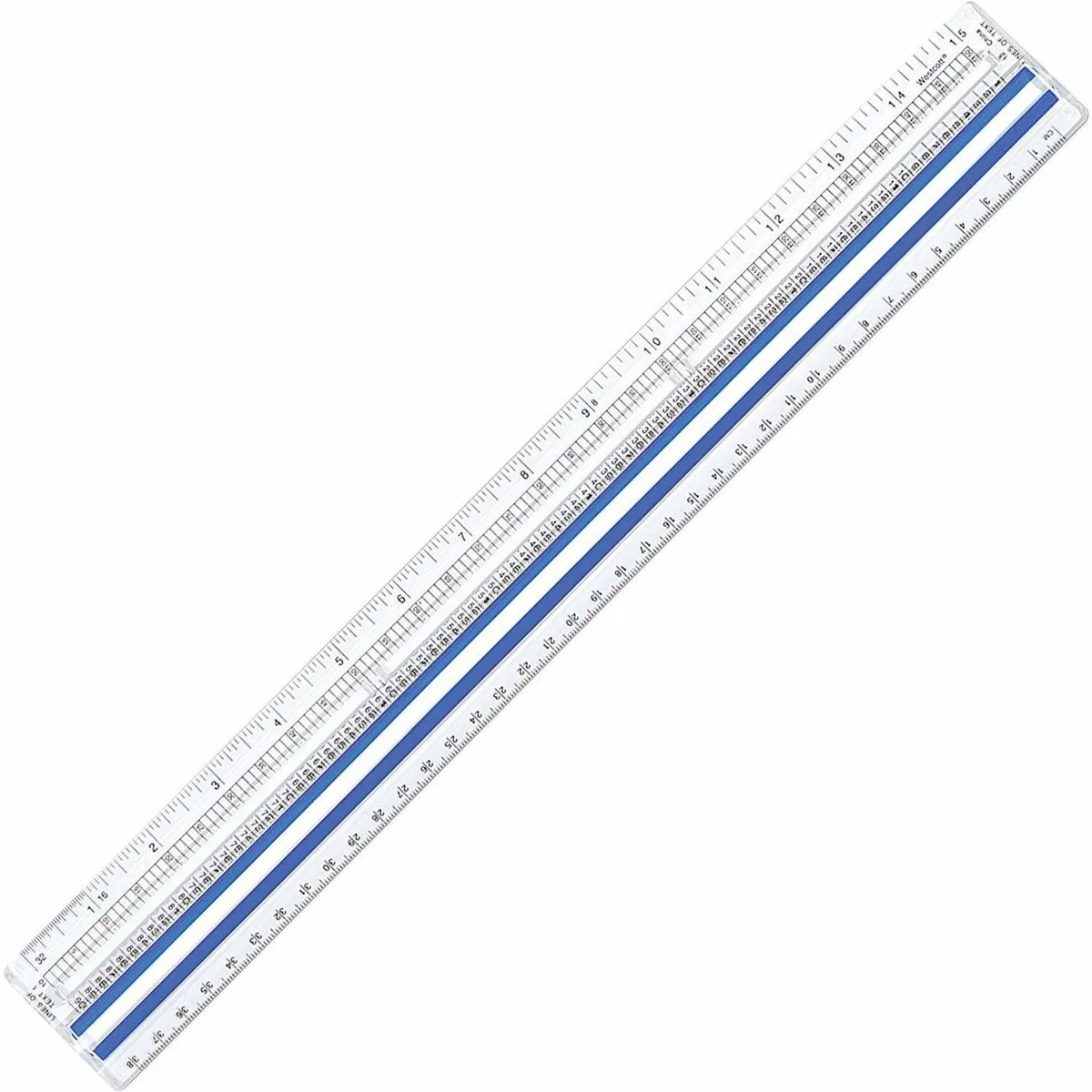 Westcott Westcott 40711 15" Magnifying Ruler — product photo