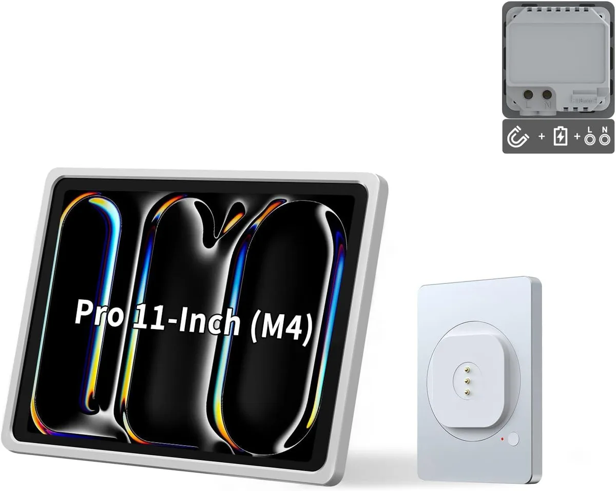 EMONITA EMONITA AC Magnetic iPad Wall Mount 11" M4/M5 18W 360° Silver — product photo