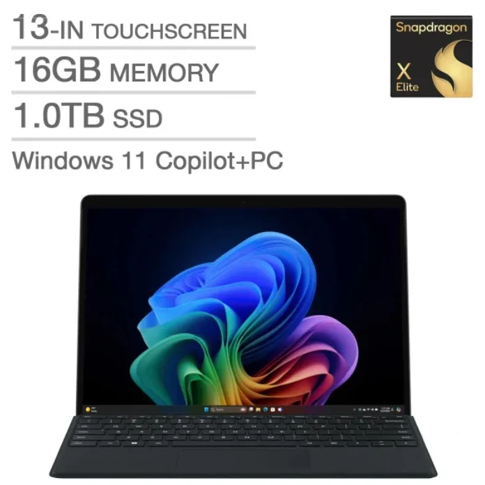 Microsoft Microsoft Surface Pro MS-EP2-23855/RB 2-in-1 laptop Snapdragon X Elite 16GB 1TB 13.0 — product photo