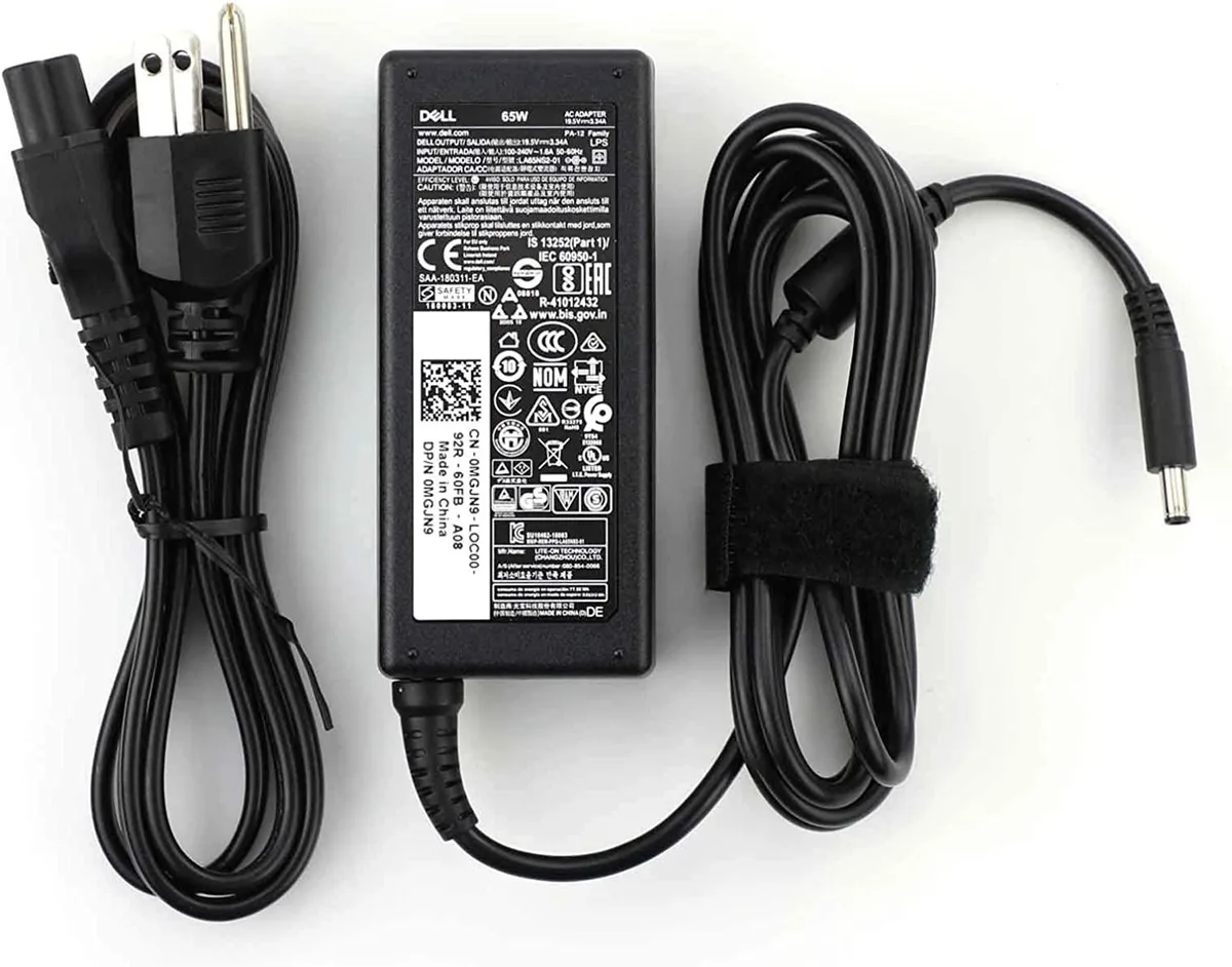  Dell 8541563660 65W 4.5mm AC Adapter for Inspiron 13 14 15 3000 5000 7000 Series — product photo