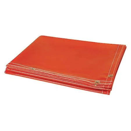STEINER STEINER 348-6X8 Welding Curtain Transparent Vinyl 8ft W 6ft H 36oz — product photo