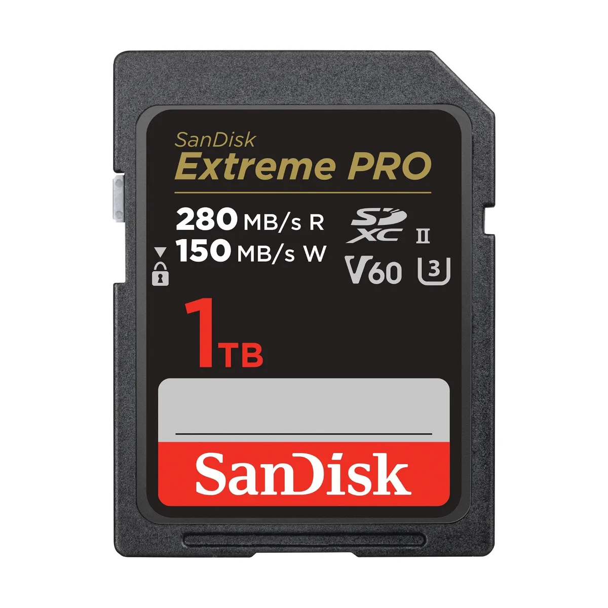 SanDisk SanDisk Extreme PRO SDXC UHS-II 1TB memory card — product photo