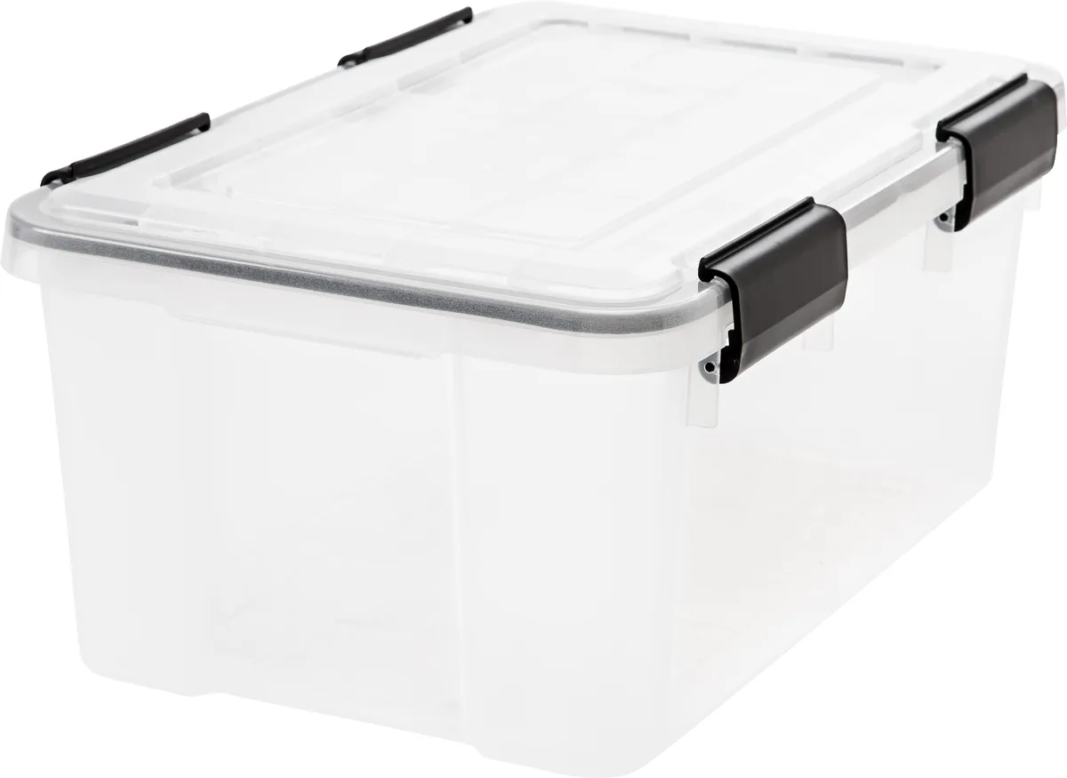 IRIS USA, INC. IRIS USA, INC. 19qt WEATHERPRO Airtight Storage Bin — product photo