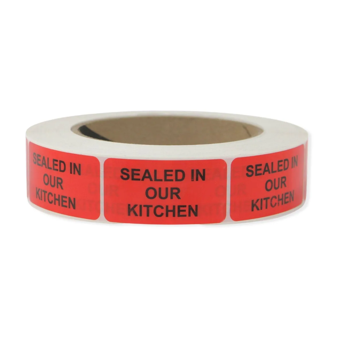 FindTape FindTape Tamper Evident Labels Red 1 in x 2.9375 in 1000 pack — product photo