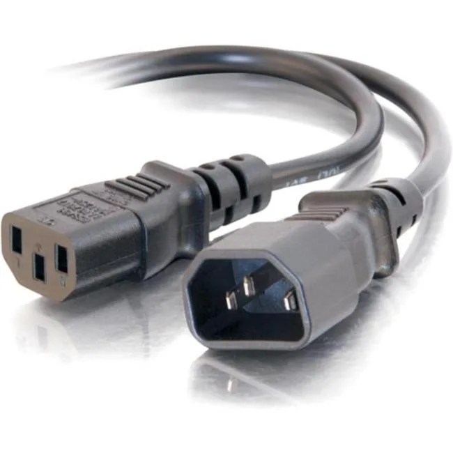 Cables To Go Cables To Go 03142 computer power cord 2FT 18 AWG IEC320C14 to IEC320C13 — product photo