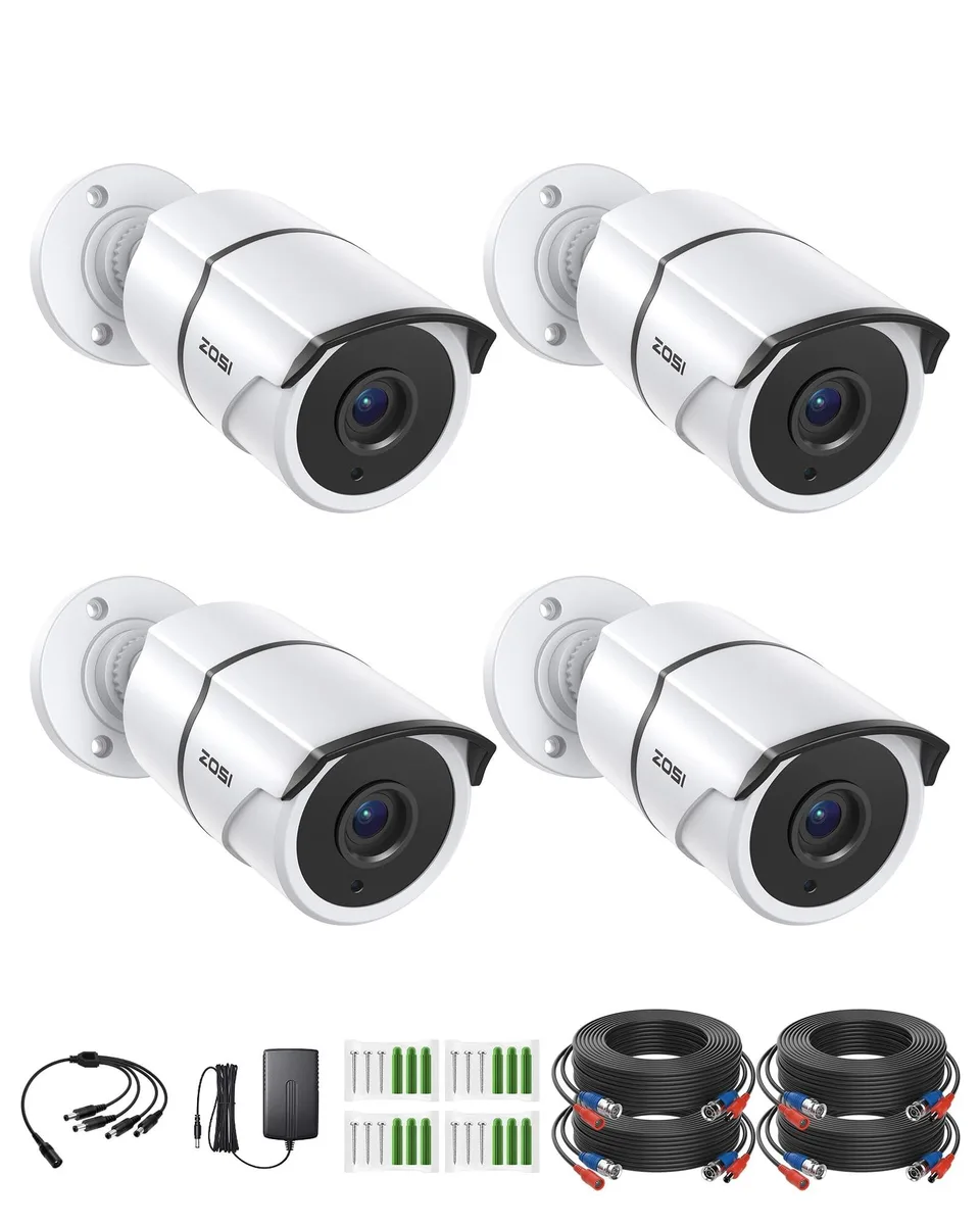 KW-Commerce KW-Commerce 2.0MP 1080P HD-TVI Security Camera 120ft Night Vision 2 in 1 accessory — product photo