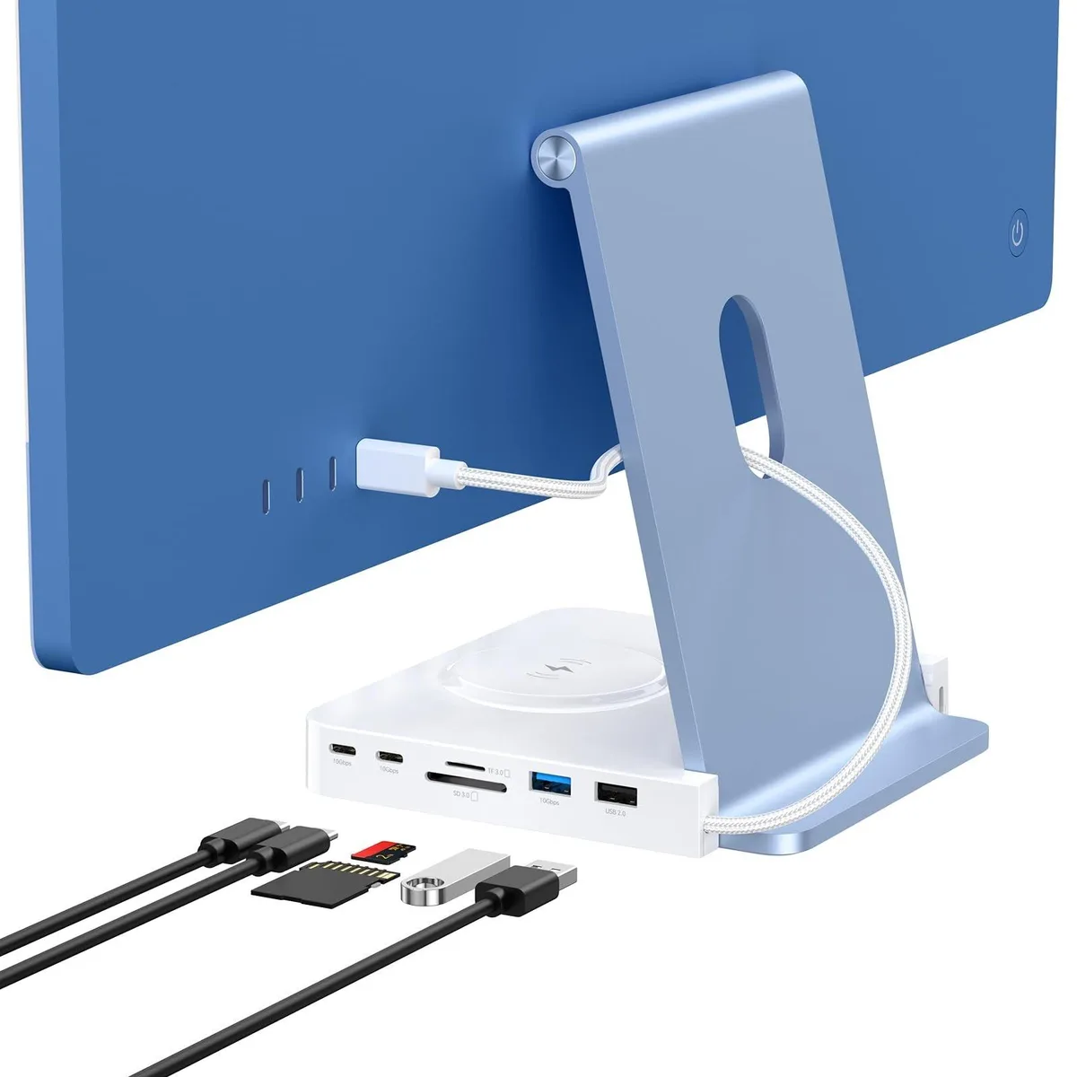 Alphacool Alphacool 2 in 1 accessory for 24 inch iMac with 15W wireless charging — product photo