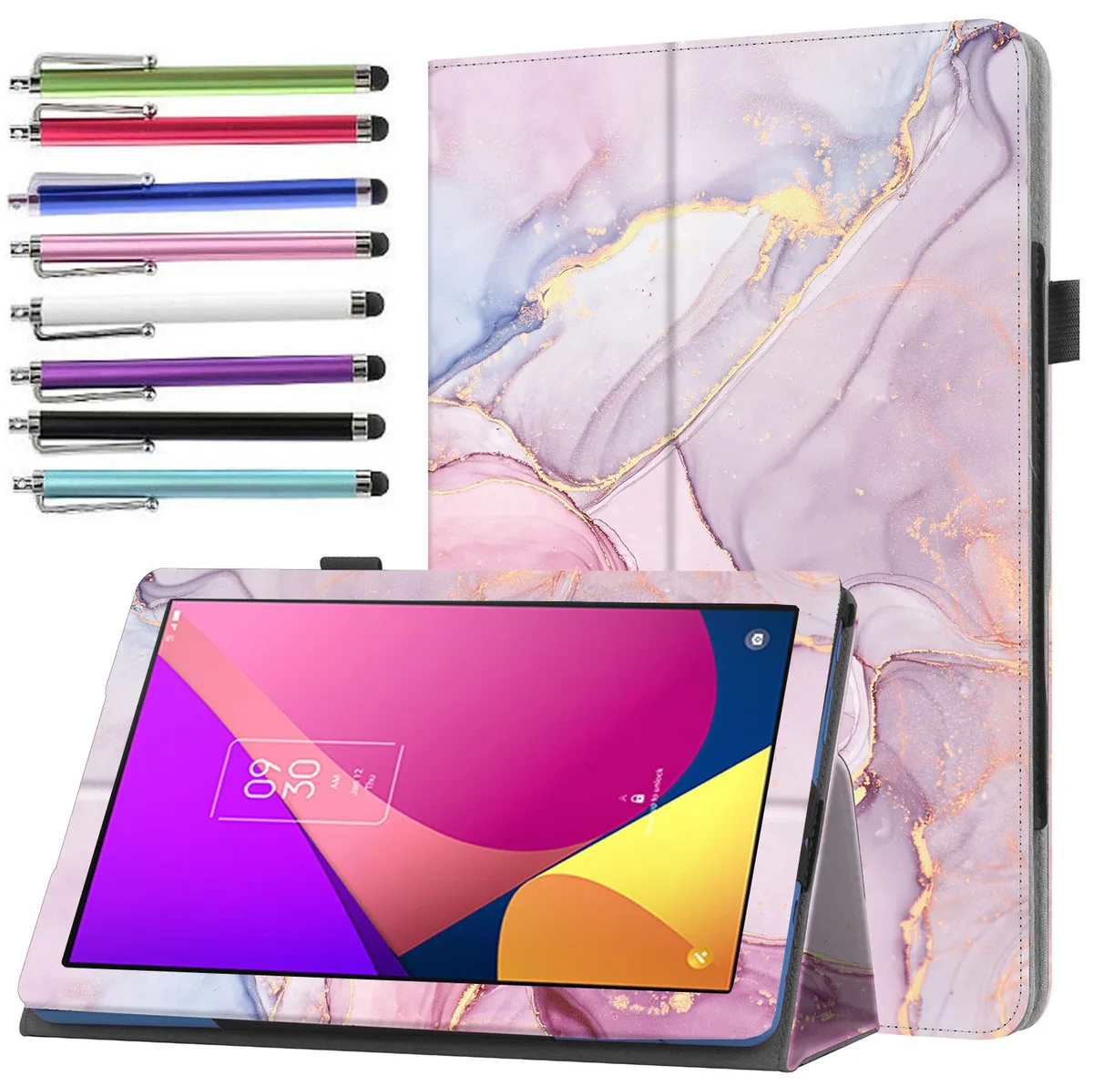 anicestore anicestore 9137W laptop case folio Marble Pink with stylus — product photo