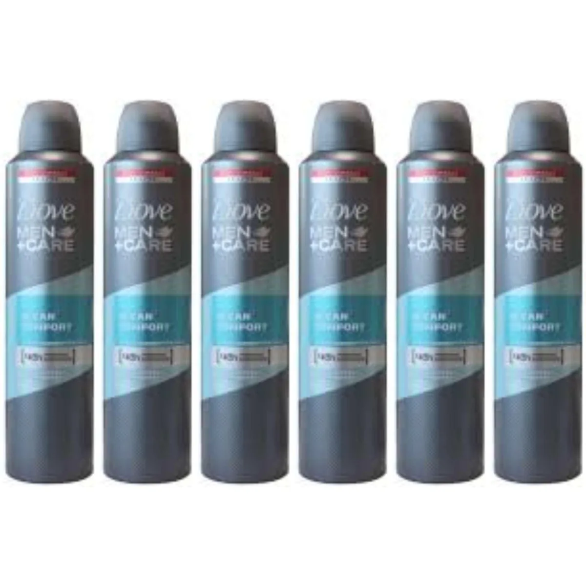 Dove Dove 52123072758078 Clean Comfort Deodorant Men 8.5 Fl oz 6-Pack skin care — product photo