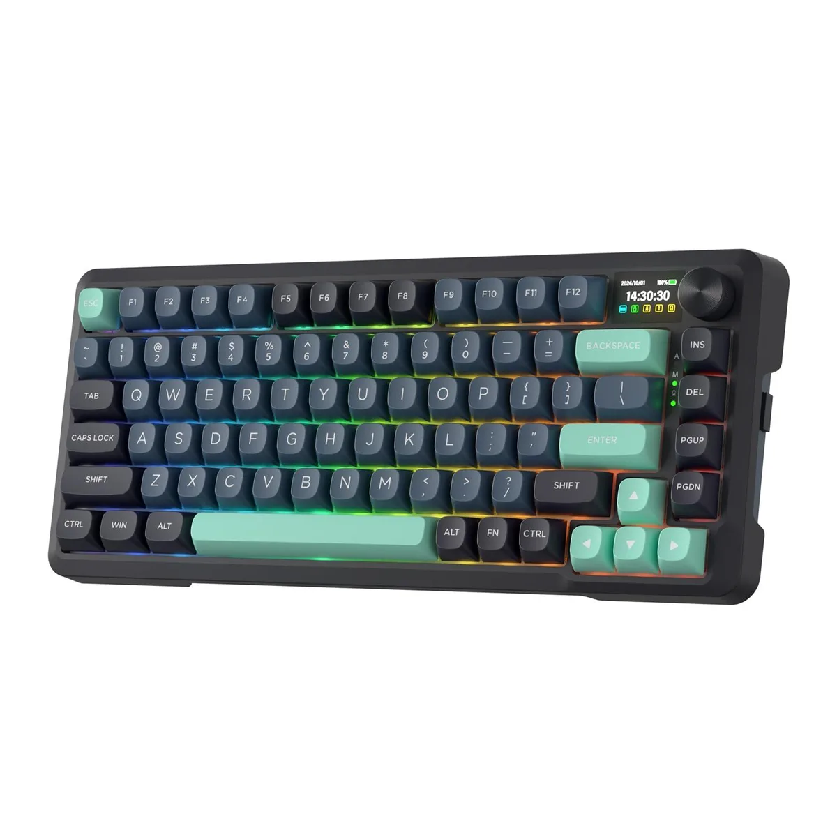Redragon Redragon K724 PRO 81-Key Gasket Gaming Keyboard Dark Jade — product photo