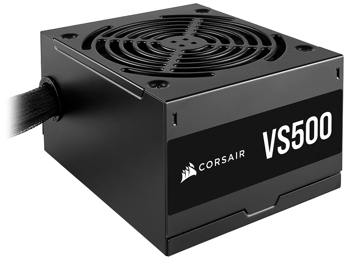 Corsair Corsair VS500 500 W 80 PLUS non-modular ATX power supply CP-9020223-NA — product photo