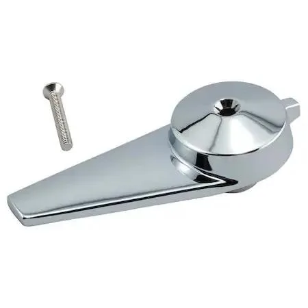 Chrome-finished zinc lever handle repair part for Powers E425 without sleeve