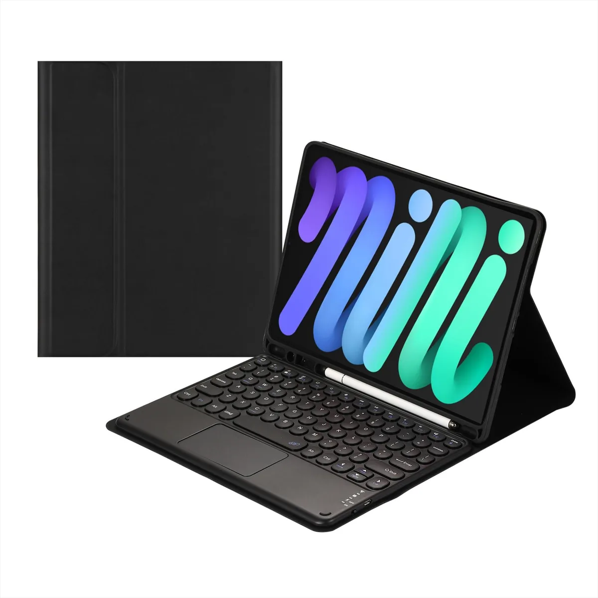 Timoom Timoom Keyboard Case for iPad mini 6/7 8.3" Black — product photo