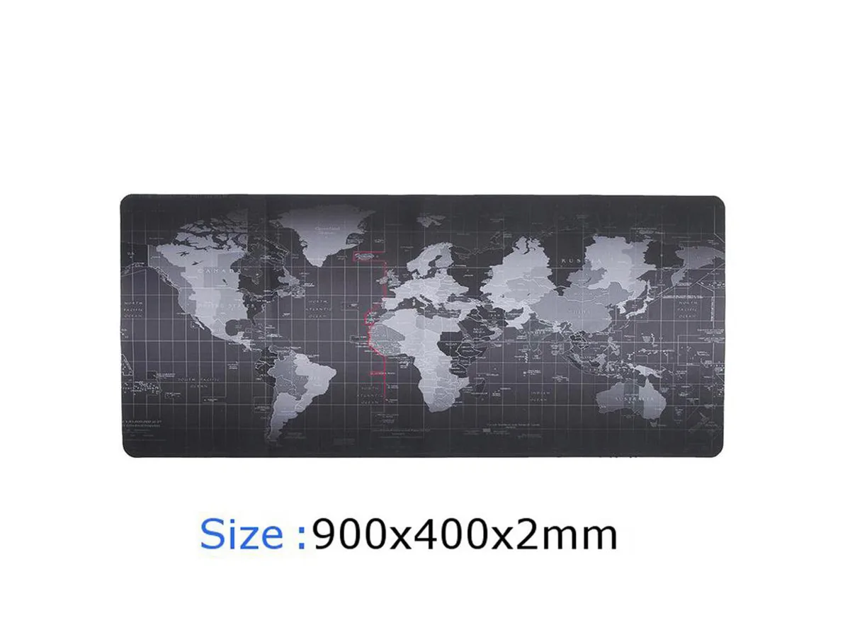 ESTONE ESTONE WorldMap XXXL mouse pad 900x400x2mm — product photo
