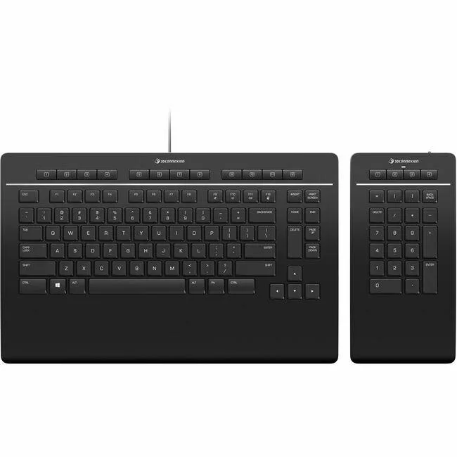 3Dconnexion 3Dconnexion 3DX-700090 Keyboard Pro with Numpad US QWERTY — product photo