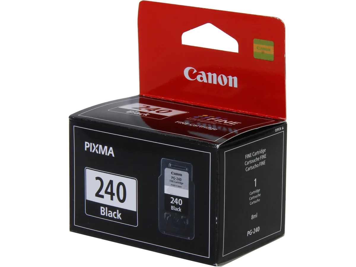 Canon Canon 5207B001 PG-240 Black Ink Cartridge Single Pack 180 Pages — product photo