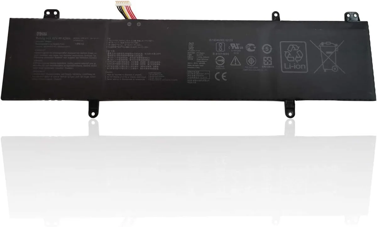 NShi NShi B31N1707 11.52V 42Wh 3653mAh 2-Cell laptop battery — product photo