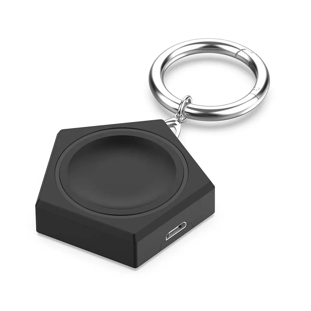 WMtec WMtec 5V Wireless Charger Base with Spring Keychain Adapter for Huawei GT Cyber GT2 Pro Watch3 — product photo